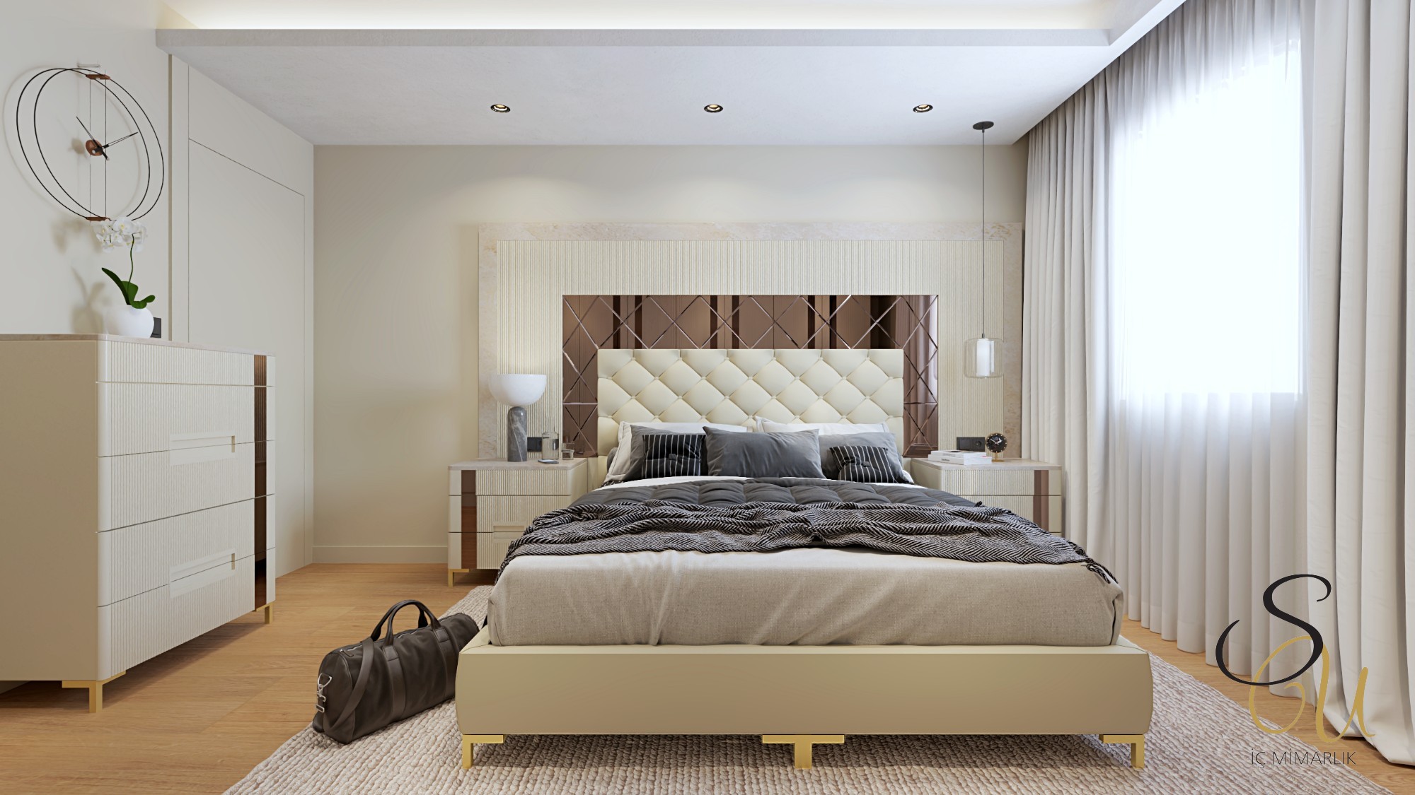 Başakşehir 4. Etap Yatak Odası Projesi