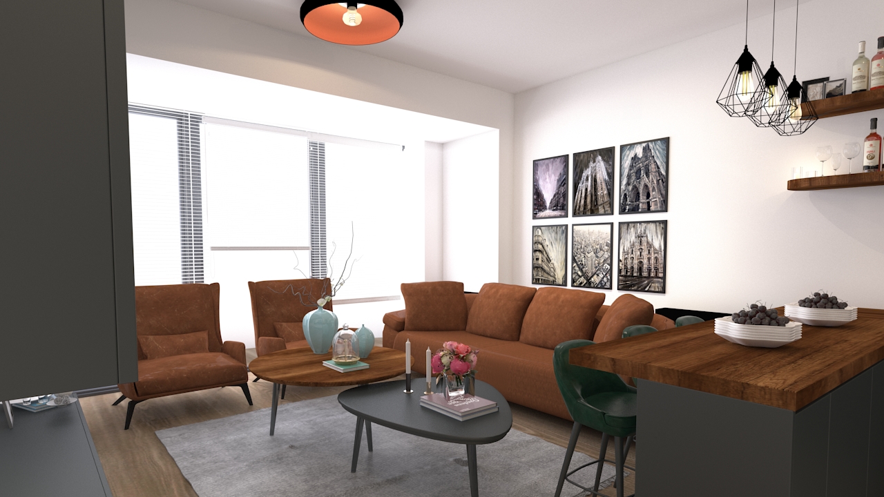 Istwest 1+1 Daire Projesi