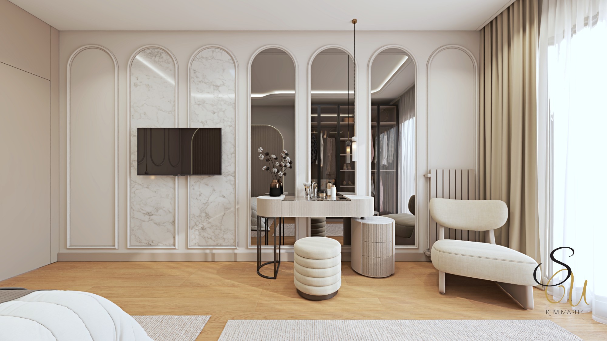 ​Park Mavera 1 Genç Kız Odası Projesi