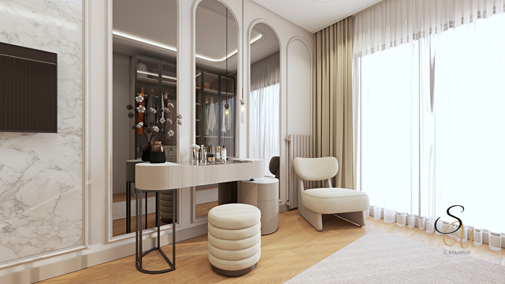 ​Park Mavera 1 Genç Kız Odası Projesi