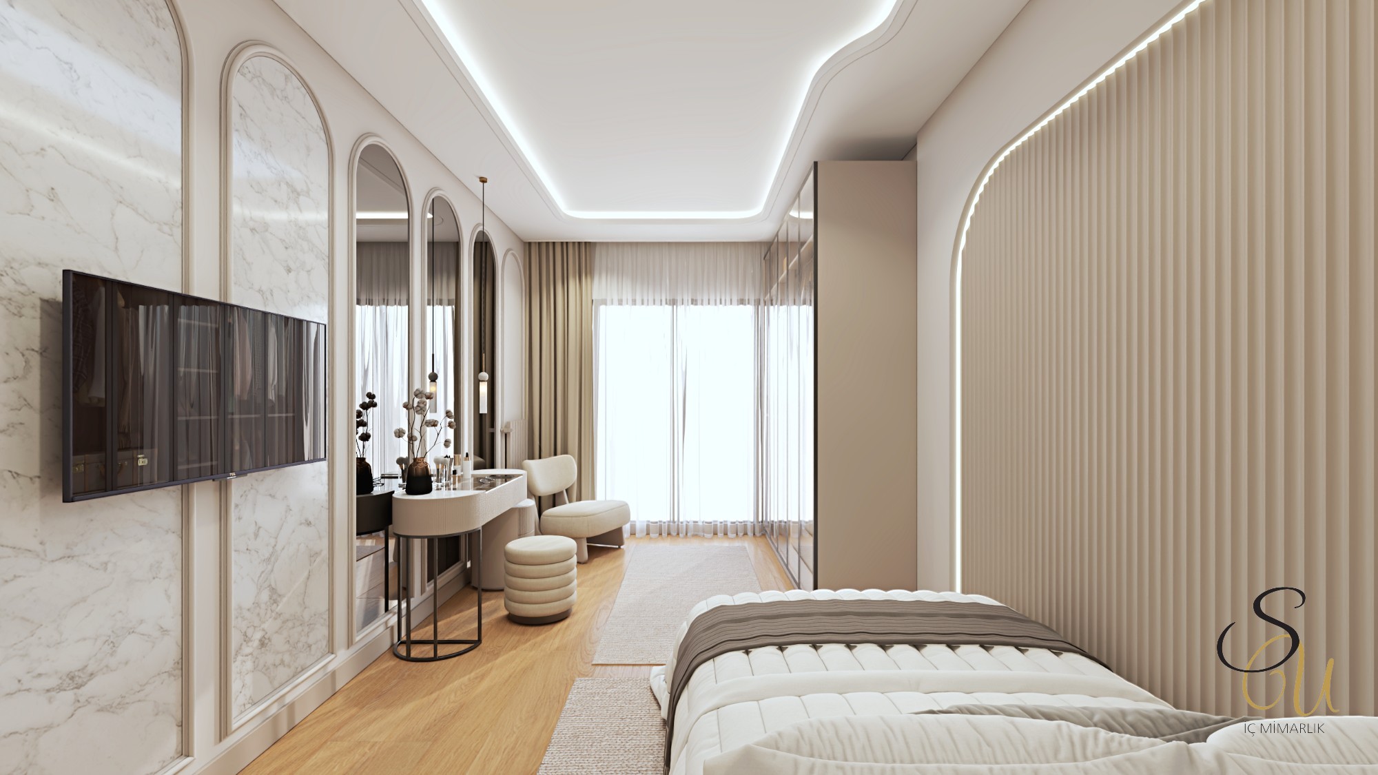 ​Park Mavera 1 Genç Kız Odası Projesi