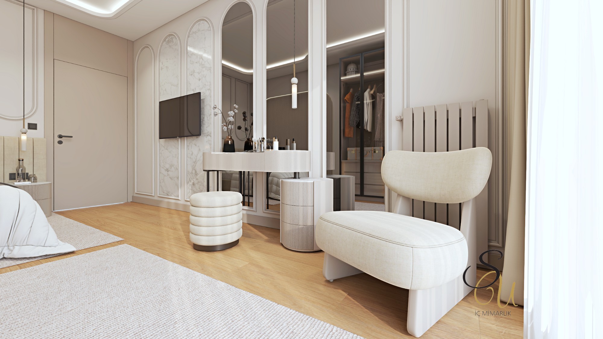 ​Park Mavera 1 Genç Kız Odası Projesi