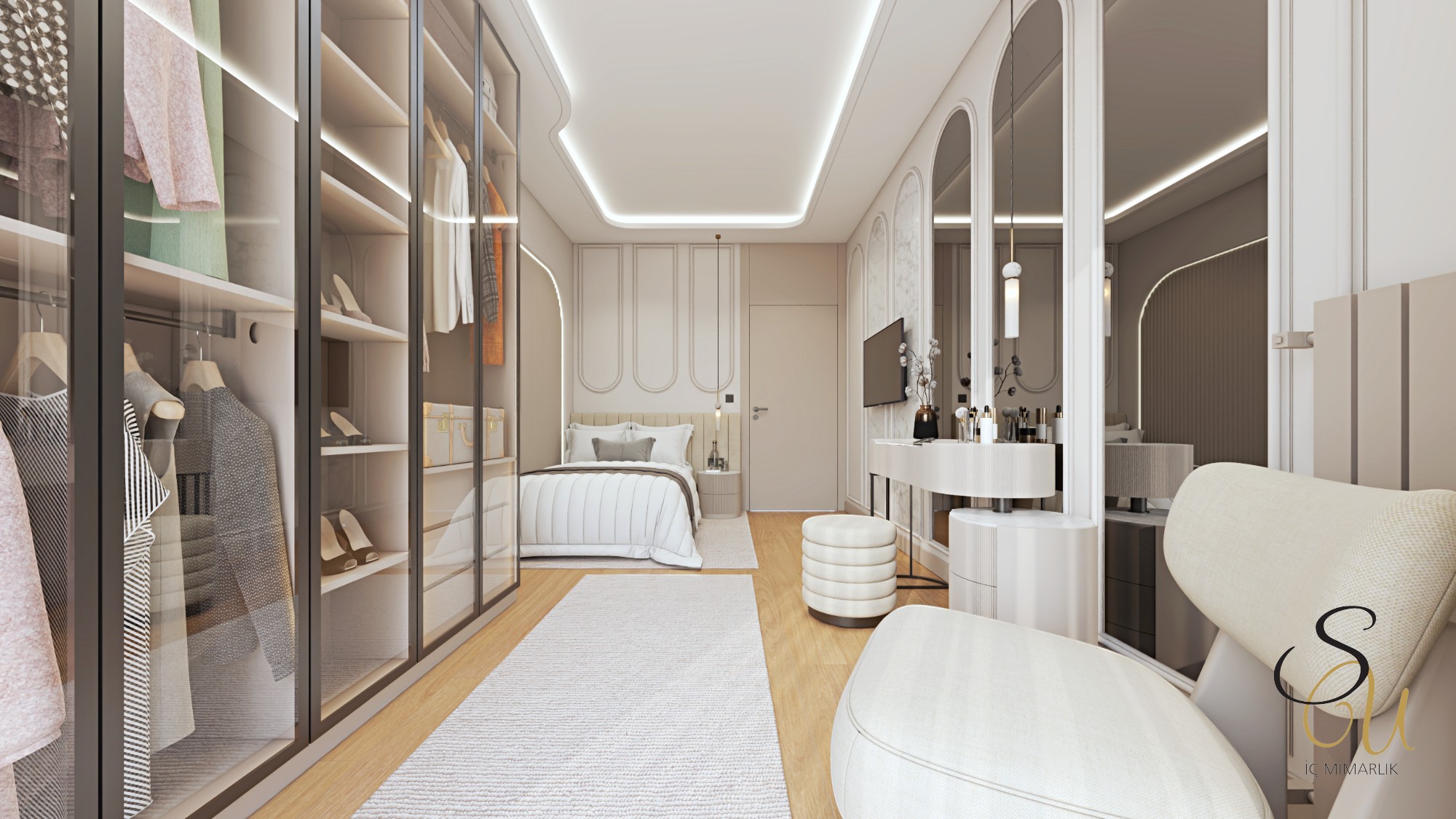 Park Mavera 1 Genç Kız Odası Projesi